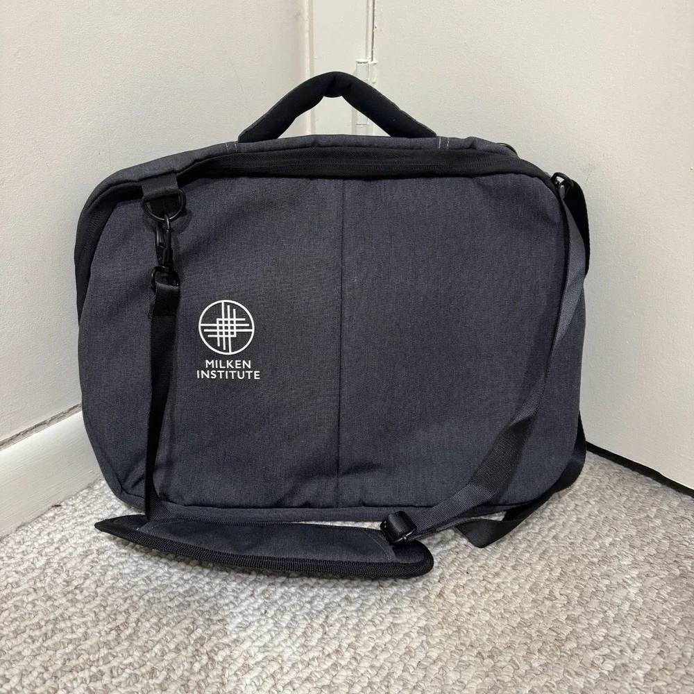 Milken institute Computer Laptop Bag Briefcase Conference 2025